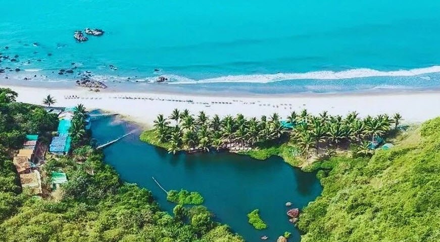Arambol Beach, Arambol, Goa, India